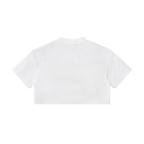 Women’s Cropped Paneled V-Neck Jersey
