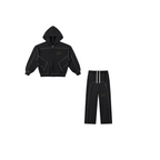 Contrast-Stitched Fleece Sweatpants