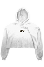 crop fleece hoodie