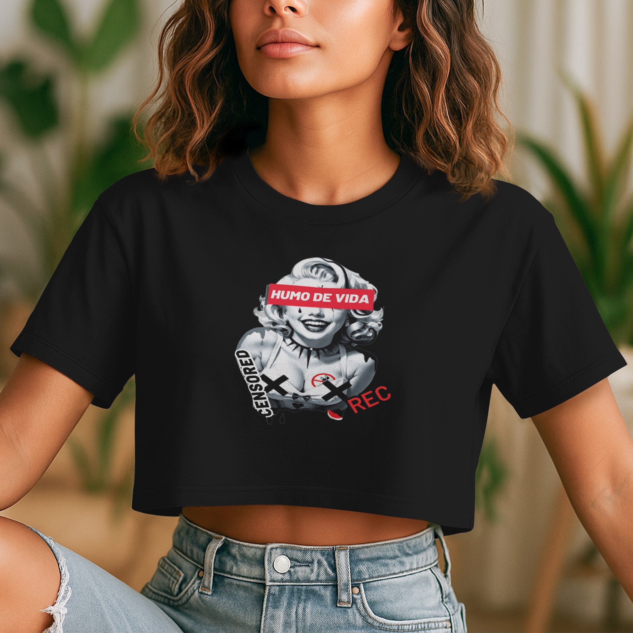 Womens Classic Crop Tee