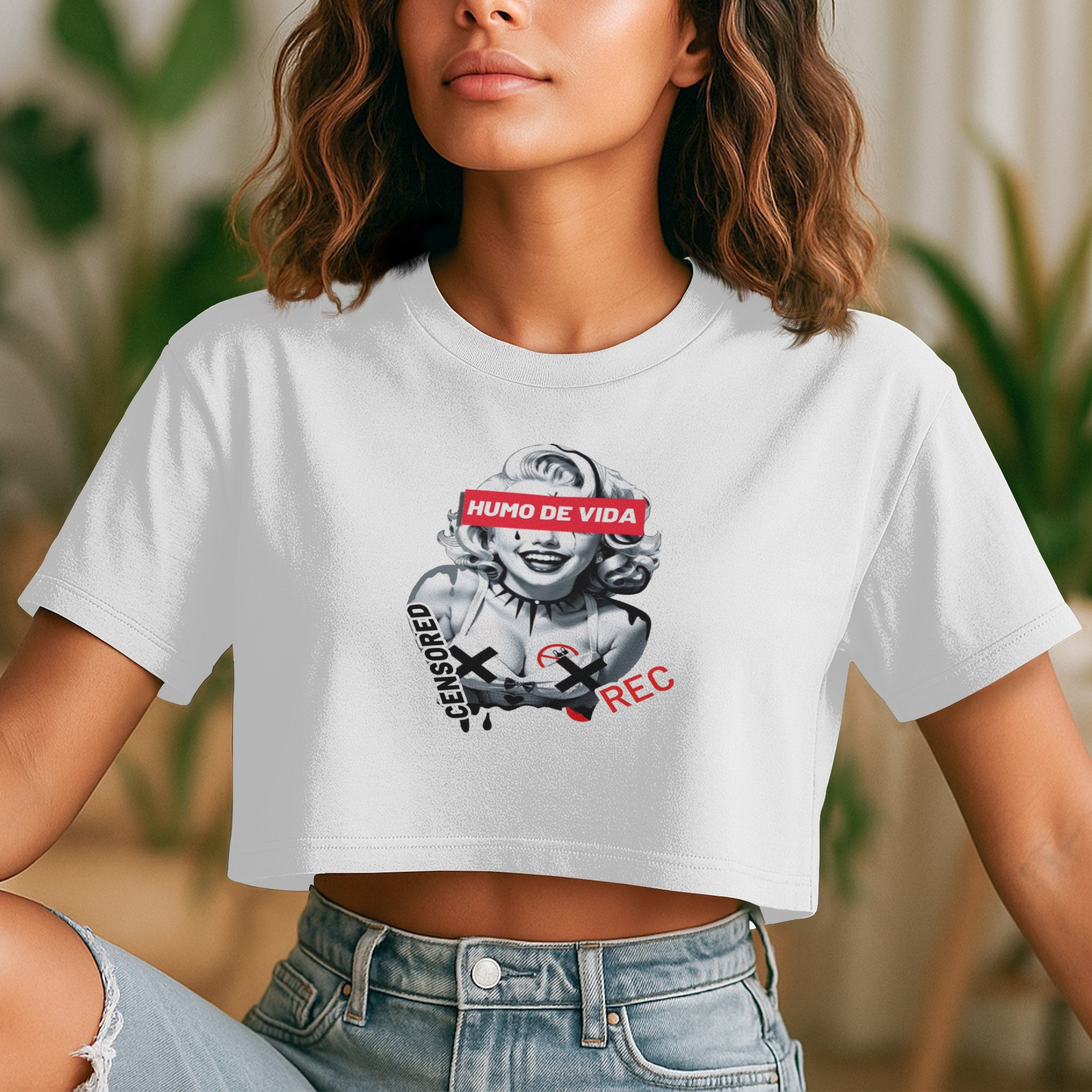 Womens Classic Crop Tee