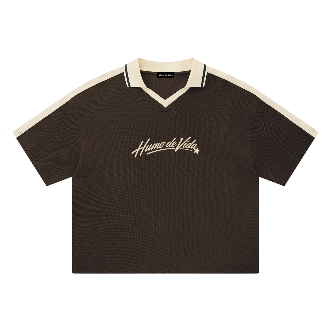 Unisex Color Block Polo Shirt