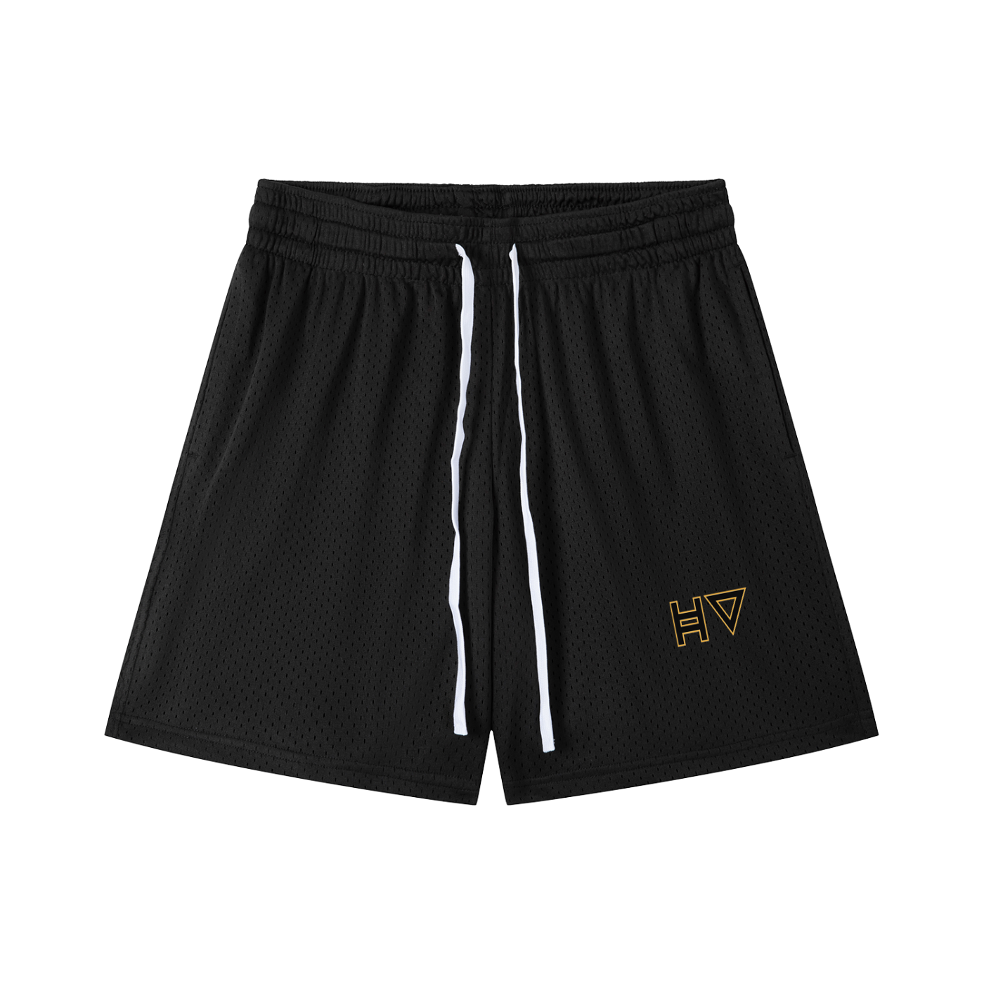 Mesh Drawstring Shorts