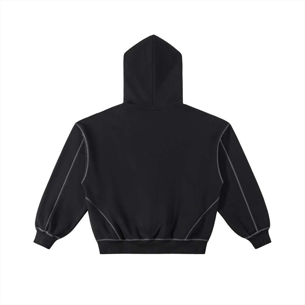 Contrast-Stitched Fleece Sweatpants
