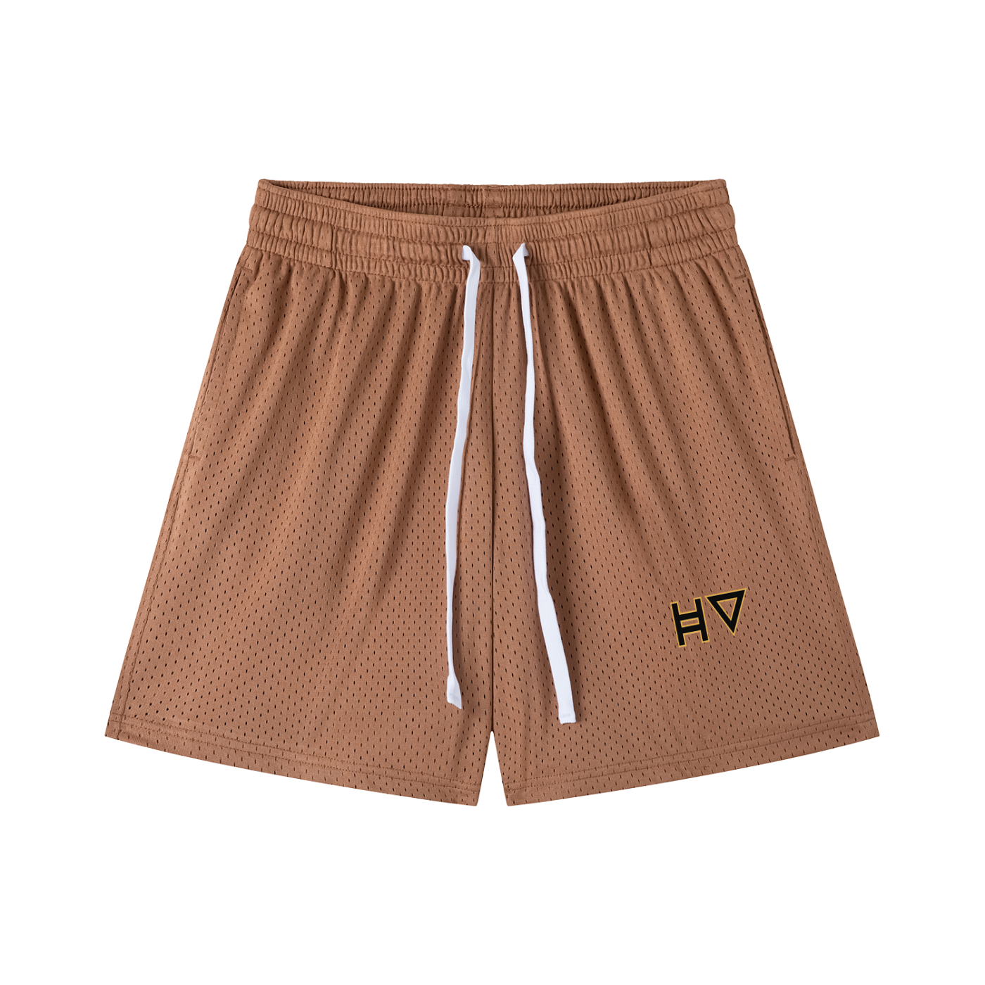 Mesh Drawstring Shorts