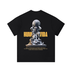 Unisex Solid Color Boxy T-Shirt