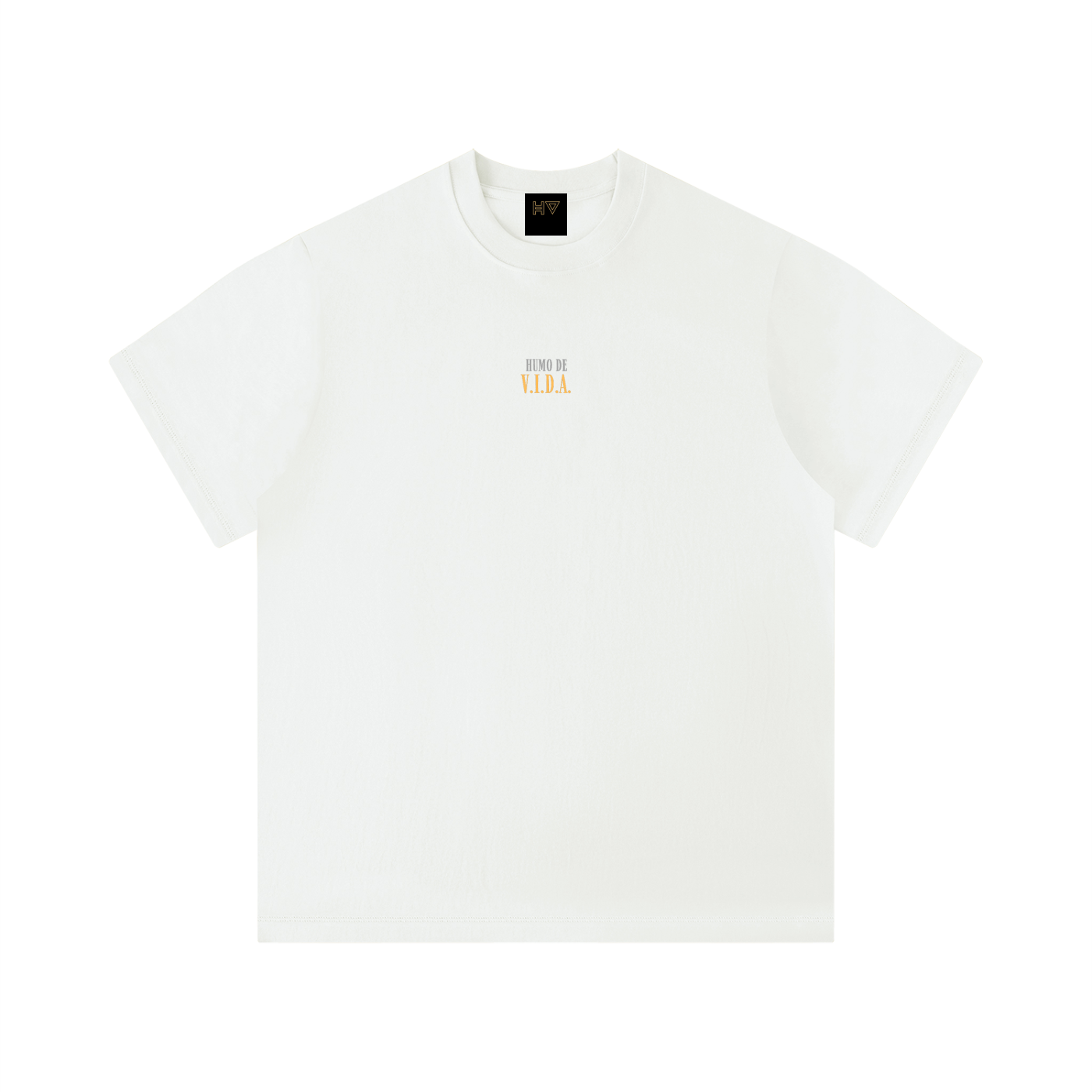 Unisex Solid Color Boxy T-Shirt