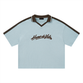 Unisex Color Block Polo Shirt