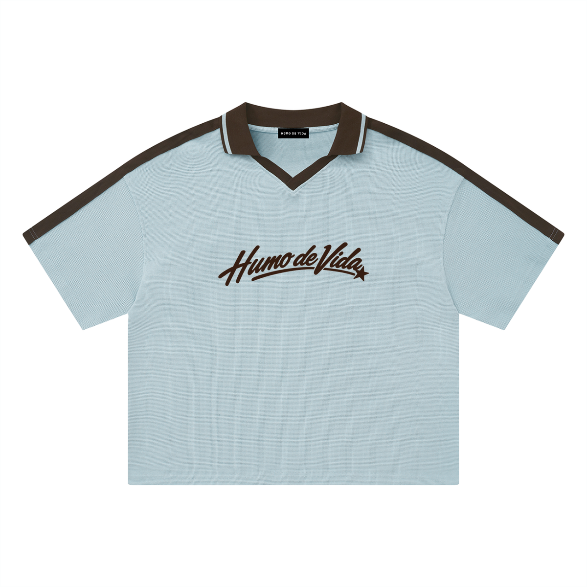 Unisex Color Block Polo Shirt