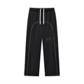 Contrast-Stitched Fleece Sweatpants