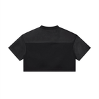 Women’s Cropped Paneled V-Neck Jersey