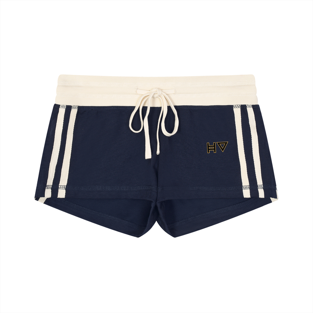 Women's Contrast Stripe Track Shorts