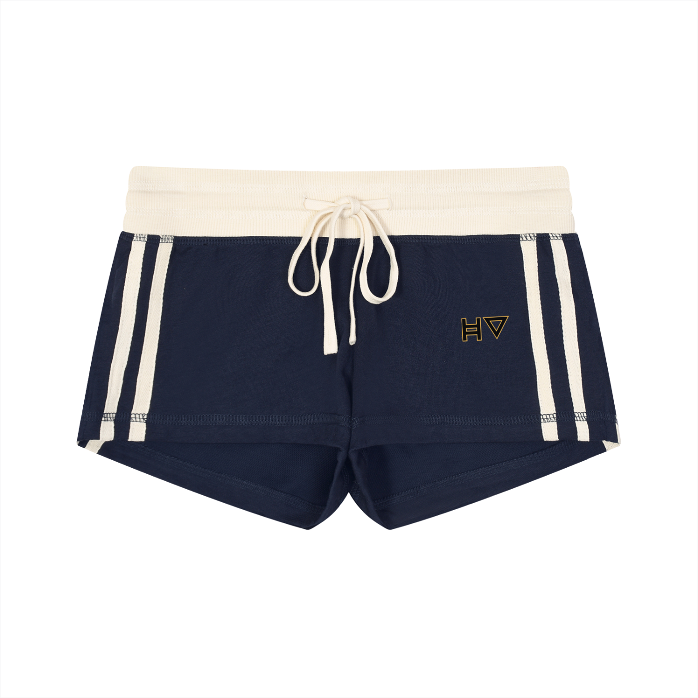 Women's Contrast Stripe Track Shorts